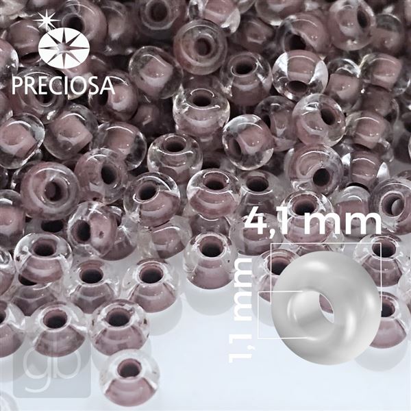 Preciosa Rocailles 6/0 4,1 mm Braun 38618 20 g