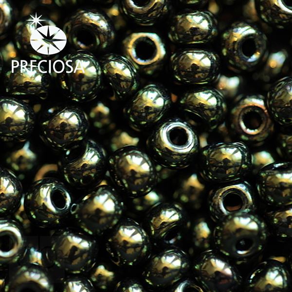 Preciosa Rocailles 6/0 4,1 mm Gr�n 49055 20 g
