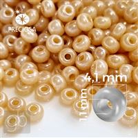 Preciosa Rocailles 6/0 4,1 mm Beige 47115 20 g