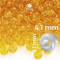 Preciosa Rocailles 6/0 4,1 mm Orange 80060 20 g