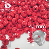 Preciosa Rocailles 6/0 4,1 mm Rot 93190 20 g