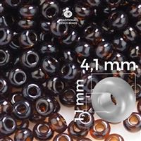 Preciosa Rocailles 6/0 4,1 mm Braun 10140 20 g