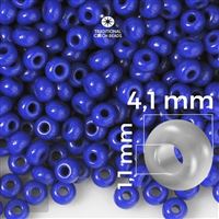 Preciosa Rocailles 6/0 4,1 mm Blau 33050 20 g