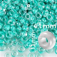 Preciosa Rocailles 6/0 4,1 mm Grün 38658 20 g