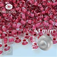 Preciosa Rocailles 6/0 4,1 mm 38698 Rosa 50 g