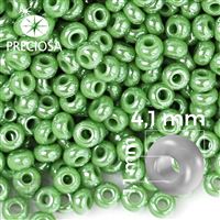 Preciosa Rocailles 6/0 4,1 mm Grün 58250 50 g