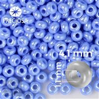 Preciosa Rocailles 6/0 4,1 mm Blau 38020 50 g