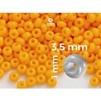 Preciosa Rocailles 7/0 3,5 mm Orange (93110) 20 g