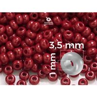 Preciosa Rocailles 7/0 3,5 mm Rot (93310) 20 g