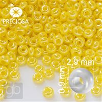 Preciosa Rocailles 8/0 2,9 mm Gelb 88110 50 g