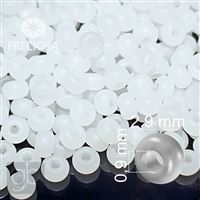 Preciosa Rocailles 8/0 2,9 mm Weiß 02090 50 g