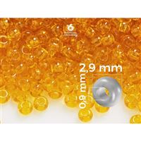 Preciosa Rocailles 8/0 2,9 mm Orange (80060) 50 g