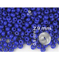 Preciosa Rocailles 8/0 2,9 mm Blau (33050) 50 g