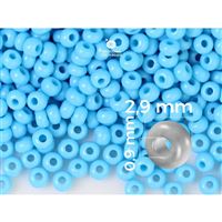 Preciosa Rocailles 8/0 2,9 mm Blau (63020) 50 g