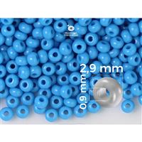 Preciosa Rocailles 8/0 2,9 mm Blau (63050) 50 g