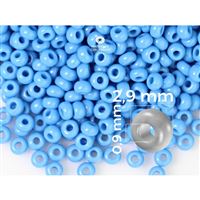 Preciosa Rocailles 8/0 2,9 mm Blau (63080) 50 g