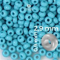 Preciosa Rocailles 8/0 2,9 mm Blau 63030 50 g