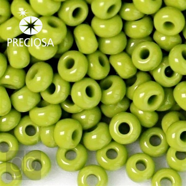 Preciosa Rocailles 8/0 2,9 mm Gr�n 53430 50 g