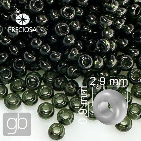 Preciosa Rocailles 8/0 2,9 mm Grn 50290 50 g