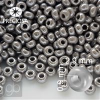 Preciosa Rocailles 8/0 2,9 mm Grau 48020 50 g