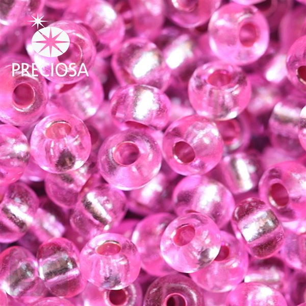 Preciosa Rocailles 8/0 2,9 mm Rosa 18275 20 g