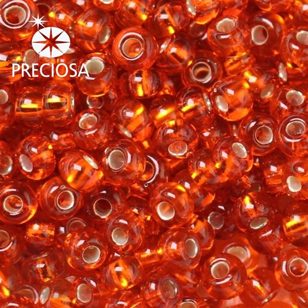 Preciosa Rocailles 8/0 2,9 mm Orange (PV8150) 20 g