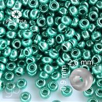 Preciosa Rocailles 9/0 2,6 mm Grün 18558 20 g