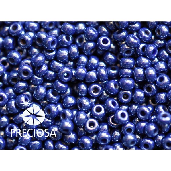 Preciosa Rocailles 9/0 2,6 mm Blau (37050) 20 g