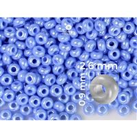 Preciosa Rocailles 9/0 2,6 mm Blau (38020) 20 g