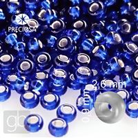 Preciosa Rocailles 9/0 2,6 mm Blau (67300) 20 g