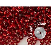 Preciosa Rocailles 9/0 2,6 mm Rot (97090) 20 g