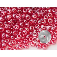 Preciosa Rocailles 9/0  2,6 mm Rot (96090) 20 g