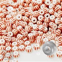 Preciosa STRIPED 9/0 2,6 mm (03891) 20 g