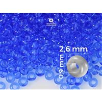 Preciosa Rocailles 9/0 2,6 mm Blau (30030) 20 g