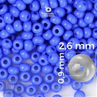 Preciosa Rocailles 9/0 2,6 mm Blau 33040 20 g