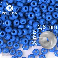 Preciosa Rocailles 9/0 2,6 mm Blau 33210 20 g