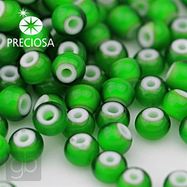 Preciosa CORNELIAN Rocailles 9/0 2,6 mm Gr�n 53712 20 g