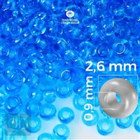 Preciosa Rocailles 9/0 2,6 mm Blau 60030 20 g