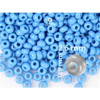 Preciosa Rocailles 9/0 2,6 mm Blau (63080) 20 g