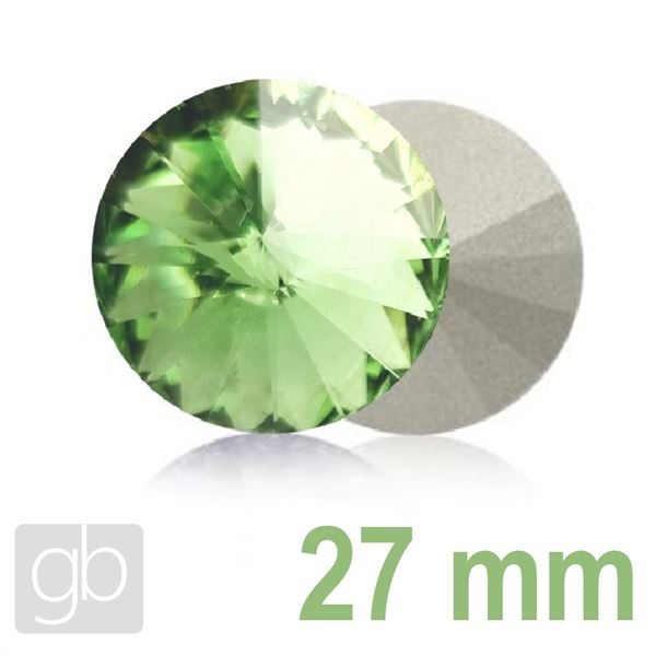 Rivoli R50 Grn Peridot 50520 27 mm