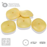 PRECIOSA RIPPLE 02010-29573 Gelb 12 mm 5 Stk