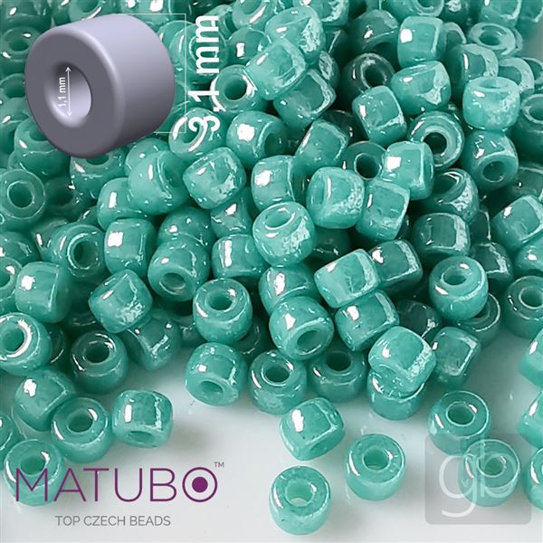 MATUBO Round 8/0 Grn PB328-L63130 10 g