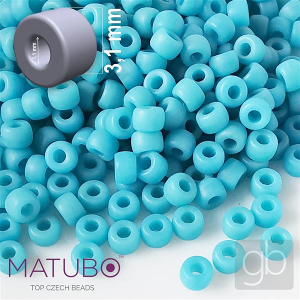 MATUBO Round 8/0 Trkis PB328-L63900 10 g