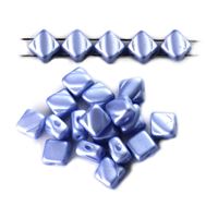 Silky Beads Dia 6x6 mm Blau 02010-25014 5 g (ca. 17 Stck.)