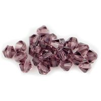 Glasschliffperle Bicone 3 mm Violett SL_F3_19