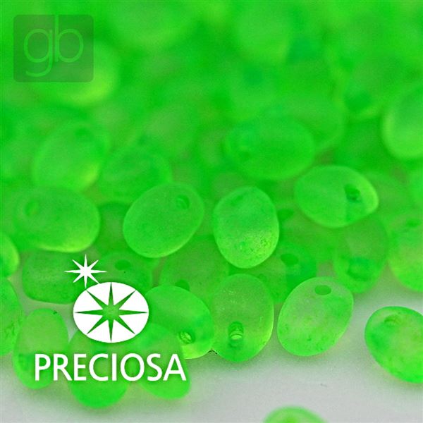 Preciosa SOLO 2,5 x 5 mm Gr�n NEON MATT 00030-38756 10 g