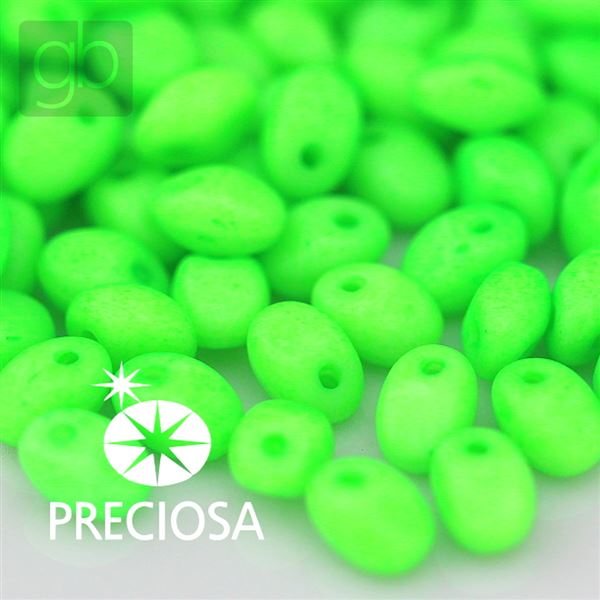 Preciosa SOLO 2,5 x 5 mm Gr�n NEON 03000-36756 10 g