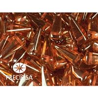 Preciosa VILLA Perlen 6x13 mm (6 St) Pyramide 00030 14495