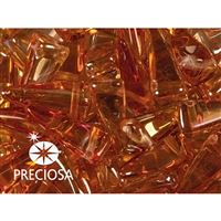 Preciosa VILLA Perlen 6x13 mm (6 St) Pyramide 00030 29121