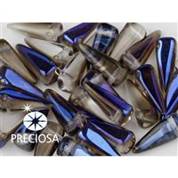 Preciosa VILLA Perlen 6x13 mm (6 St) Pyramide 00030 29901